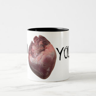 I "heart" You Two-Tone Coffee Mug