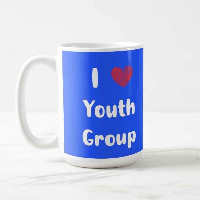 I Heart Youth Group Mug (Left)