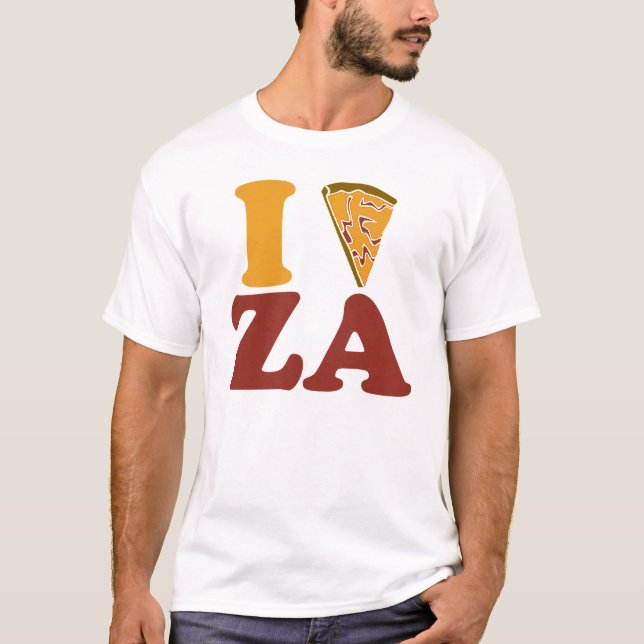 I (Heart) ZA T-Shirt (Front)