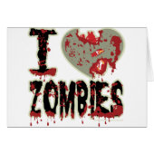 i heart zombies! (Front Horizontal)