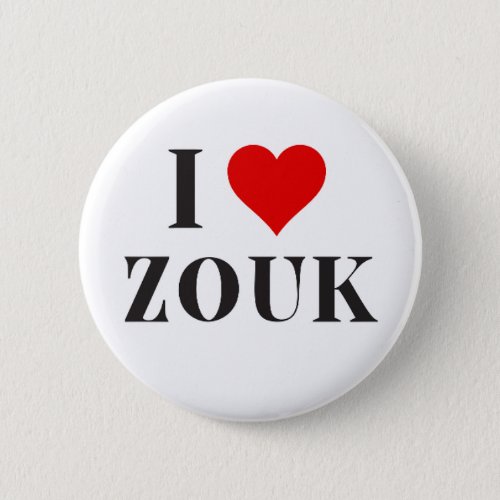 I heart Zouk Button