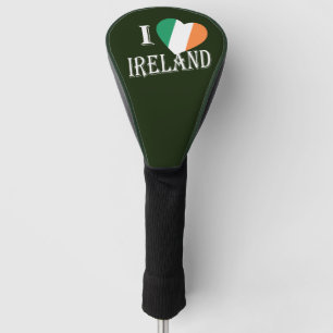 I Heartflag Ireland wt dccnt Golf Head Cover