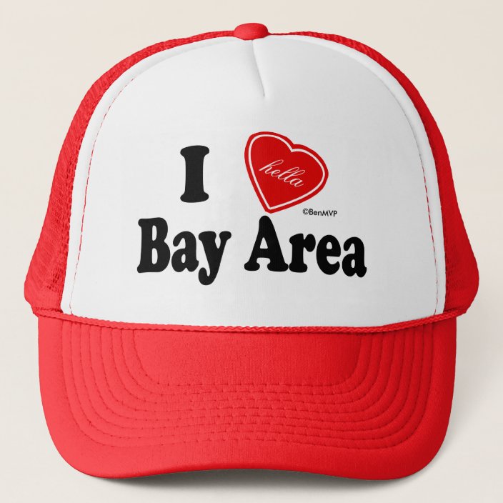 I Hella Love Bay Area Mesh Hat