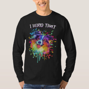 I Herd That Australian Shepherd Animal Pun Aussie T-Shirt