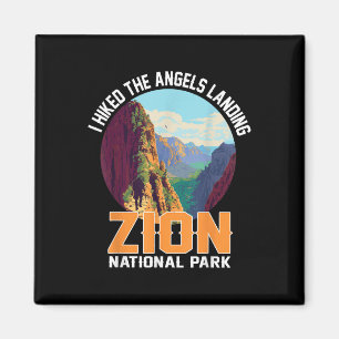 I Hiked The Angels Landing Zion National Park Hiki Magnet