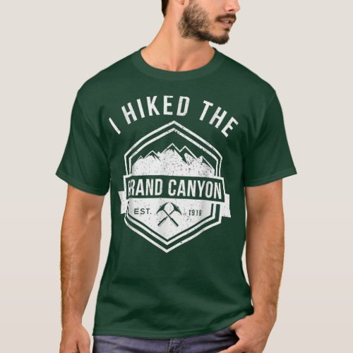 I Hiked The Grand Canyon Shirt US Nevada Hiking