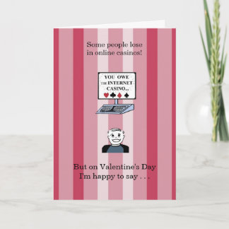 I Hit the Jackpot When I Met You - Valentine Holiday Card