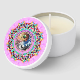 i Honour my transformation Self-Love Affirmation Mini Candle Favors