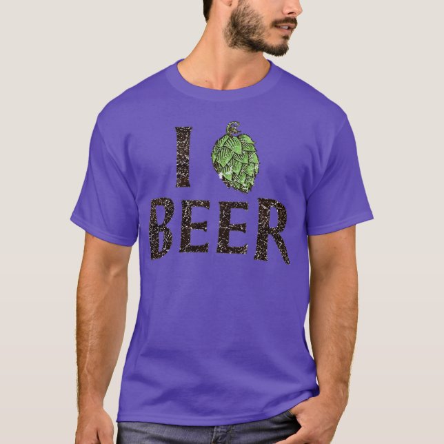 I Hop Craft Beer T-Shirt (Front)