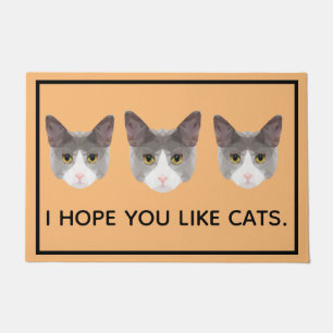 I hope you like cats doormat
