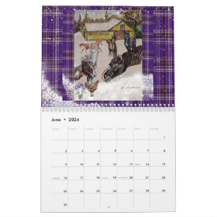 I hope you Love winter horse calendar 