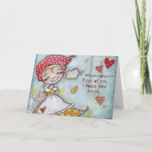 I Hope You Smile - Greeting Card