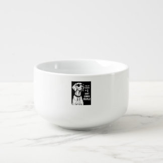 I Hug My Weimaraner So I Dont Choke People Funny D Soup Mug