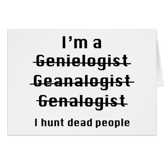 I Hunt Dead People (Front Horizontal)