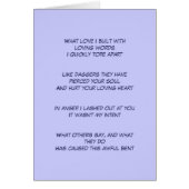 I hurt your heart (Front)