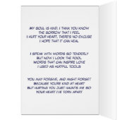 I hurt your heart cards (Inside (Left))