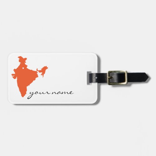 I  India_luggage tag