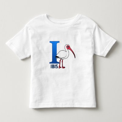 I is for Ibis Toddler T-shirt