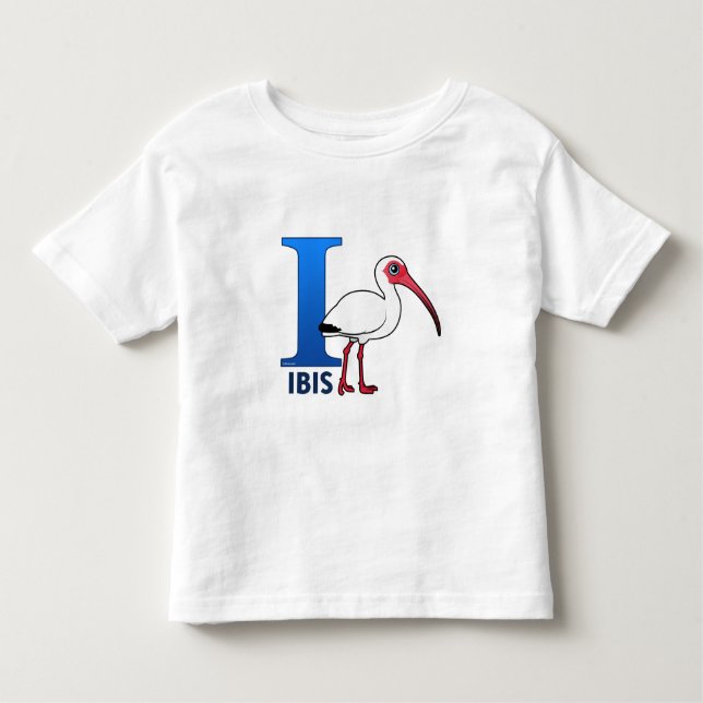 I is for Ibis Toddler T-shirt (Front)