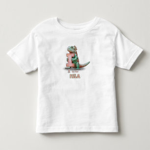 I is for Isla – Personalized Toddler T-shirt 
