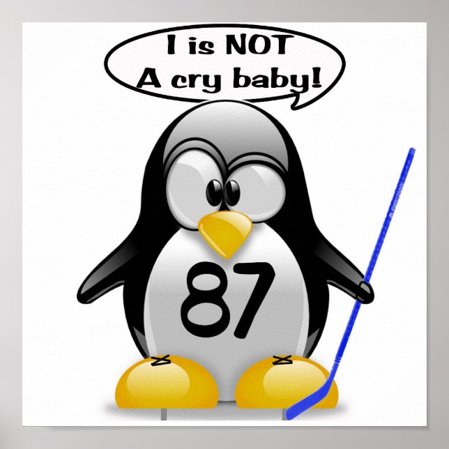 I is NOT a Crybaby Poster (Front)