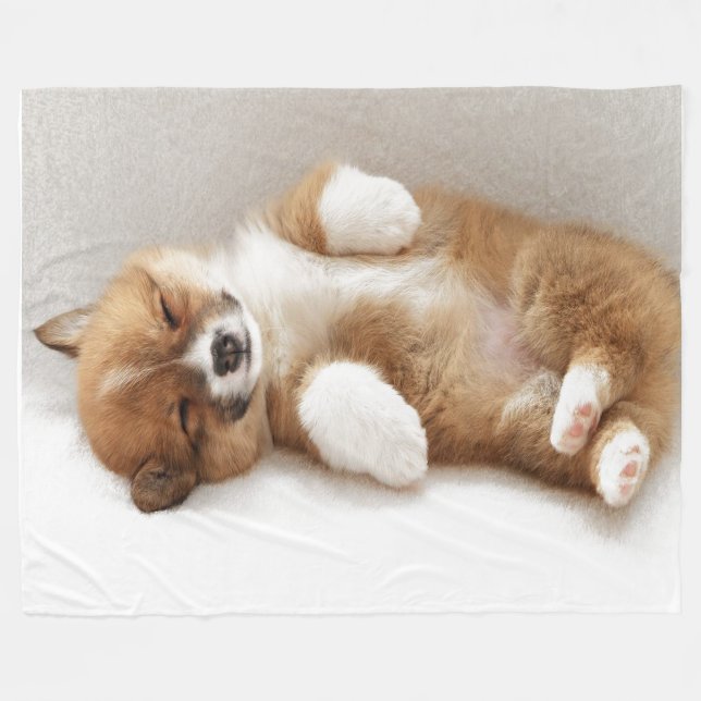 I IS POOPED FLEECE BLANKET (Front (Horizontal))