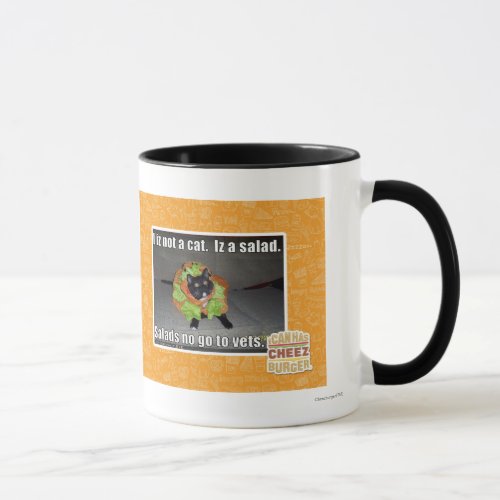 I iz not a cat Iz a salad Mug