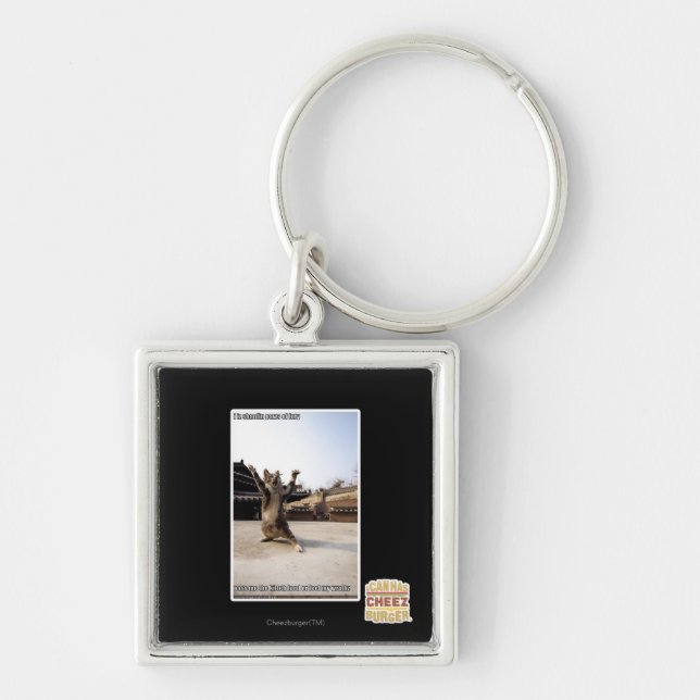 I iz shaolin paws of fury keychain (Front)