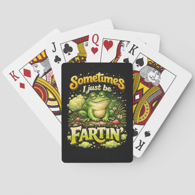 I Just Be Fartin’ Poker Cards (Back)