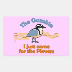 I Just Came for the Plovers Rectangle Sticker