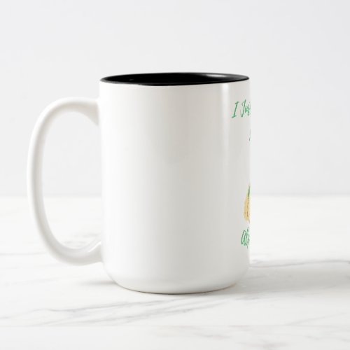 I Just Freaking Love Alpacas ok Two_Tone Coffee Mug