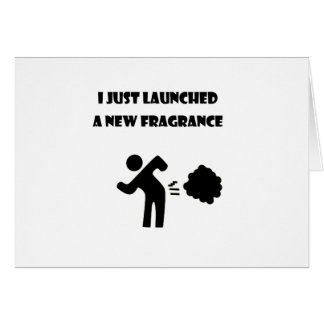 I just launched a new fragrance cards