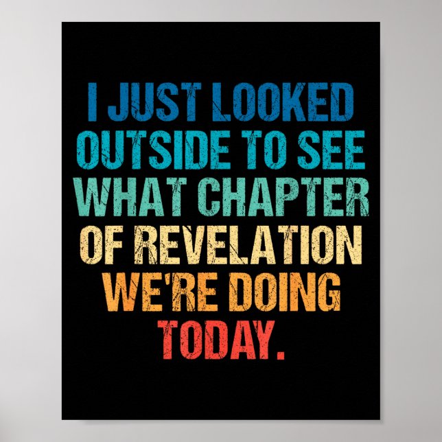 I Just Looked Outside To See What Chapter Of Revel Poster (Front)