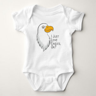 I Just Really Like Eagles OK? Bird Lover Funny Bald Eagle T-Shirt