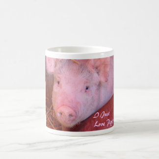 I Just Love Pigs Coffee Mug