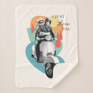 "I Just Love You" Tanya & Greg - The White Lotus Sherpa Blanket