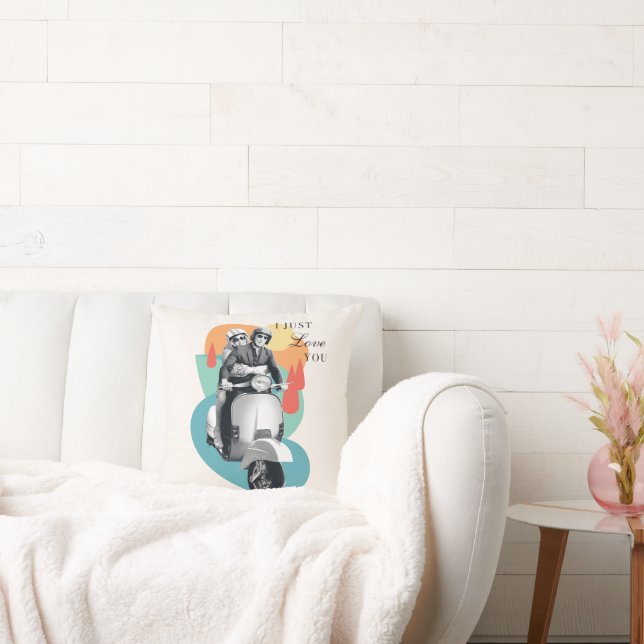 "I Just Love You" Tanya & Greg - The White Lotus Throw Pillow (Couch)