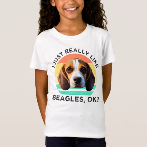 I Just Really Like Beagles OK T_Shirt