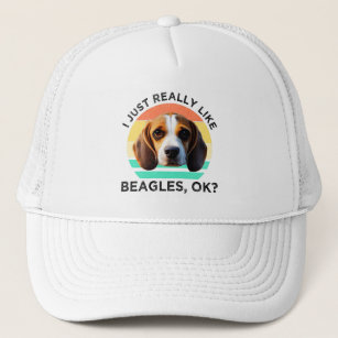 I Just Really Like Beagles, OK? Trucker Hat