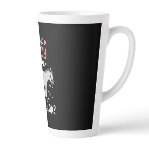 I Just Really Like Donkeys Latte Mug