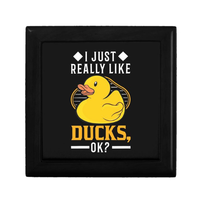 I Just Really Like Ducks Gift Box (Front)