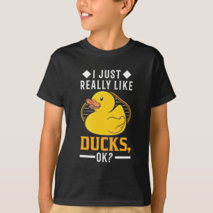 I Just Really Like Ducks T-Shirt