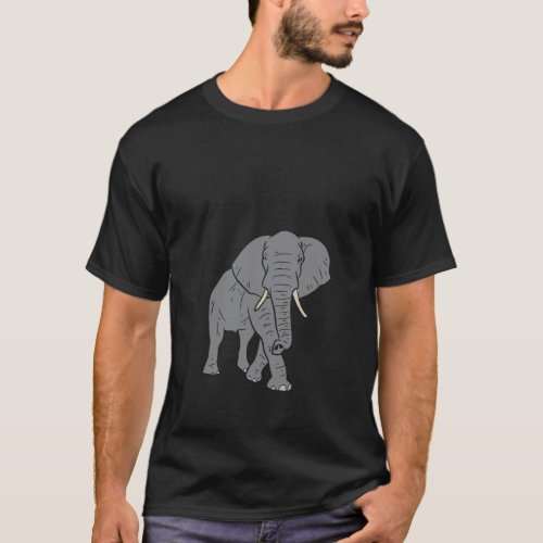 I Just Really Like Elephants Ok Love Elephants T_Shirt