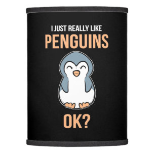 I Just Really Like Penguin Lamp Shade