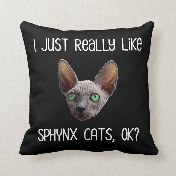 sphynx pillow