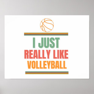 cool homemade volleyball posters