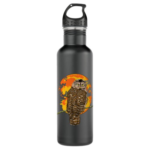 I Just Really Love Owls Ok Women Big Owl Funny Bir Stainless Steel Water Bottle