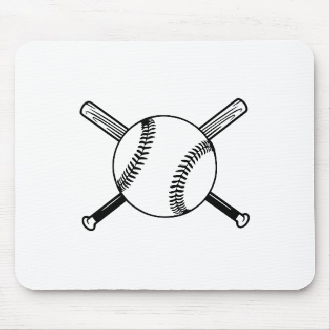 I Just Wanna Eat Hot Dogs Tell The Umpire Hes Blin Mouse Pad (Front)