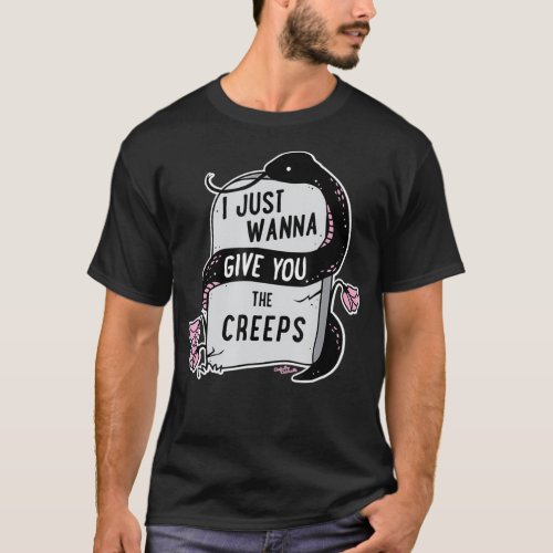 I Just Wanna Give You The Creeps Pastel Goth Tee