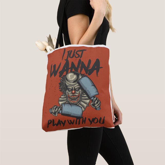 I Just Wanna Play With You Tote Bag (Creator Uploaded)